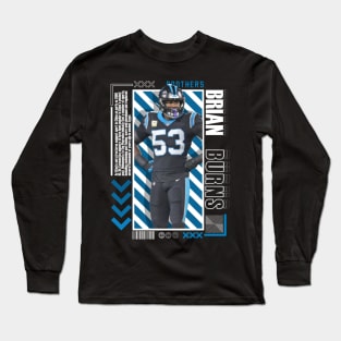 Brian Burns Paper Poster Version 10 Long Sleeve T-Shirt